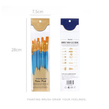 10Pcs/Set paint by numbers brushes