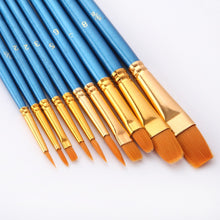 10Pcs/Set paint by numbers brushes