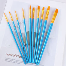 10Pcs/Set paint by numbers brushes