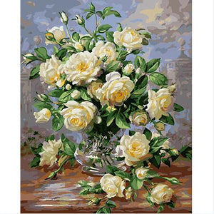 Flowers Painting By Numbers