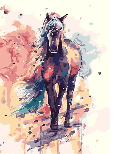 Animal Horse Paint by the Numbers