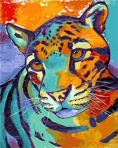 Abstract Animal Colorful Painting