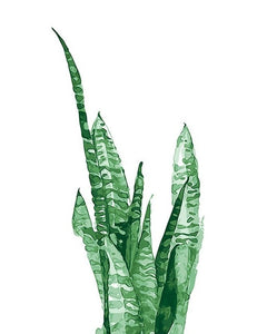 Leaf Paint Canvas Picture